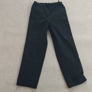 Vintage Ralph Lauren belted cotton twill pants